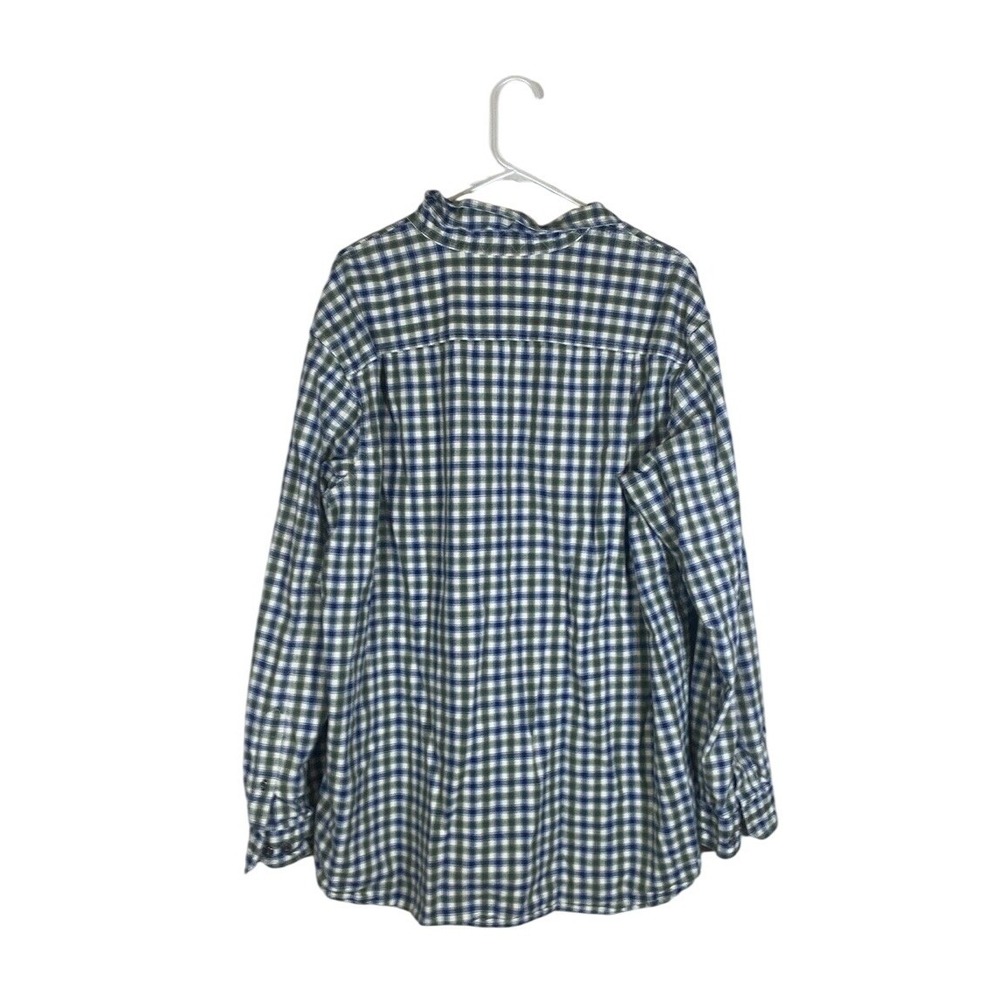 L.L bean plaid casual button mens size XL tall - Picture 5 of 8